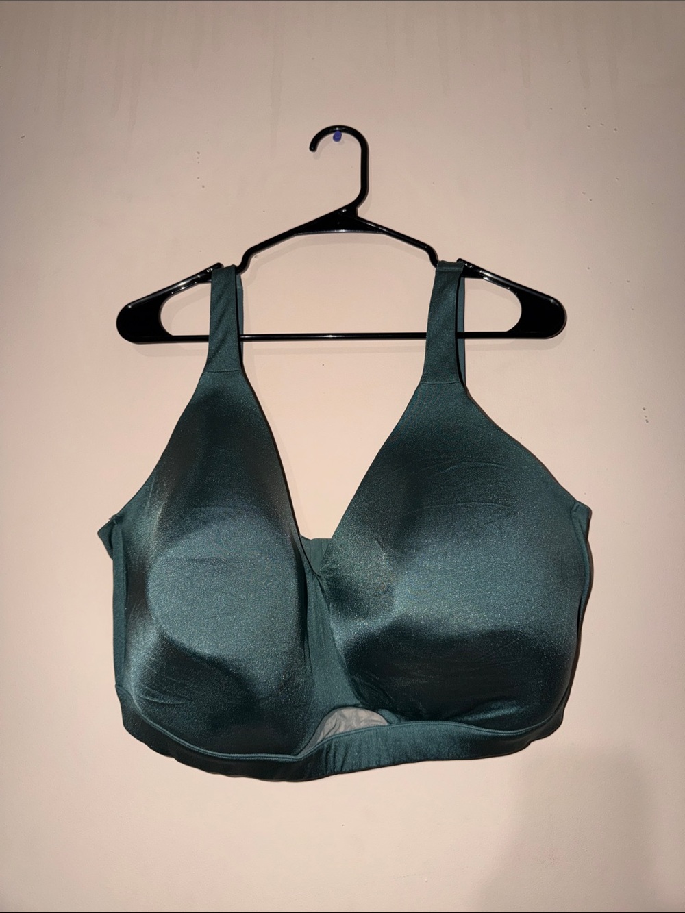 Cacique Smooth Wireless Bra - Teal Green